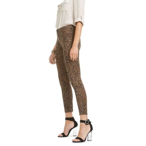 Jen7 Animal Printed Ankle Skinny Jeans - Picture 3 of 16